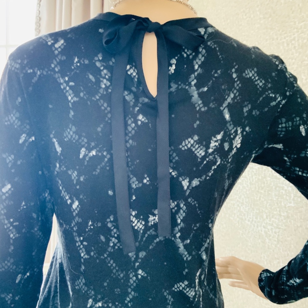 Louis Vuitton blue black long sleeved top XS - Picture 8 of 16